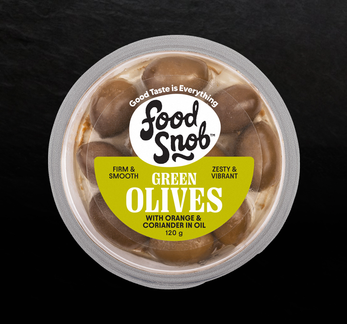 Whole Green Olives with Orange and Coriander